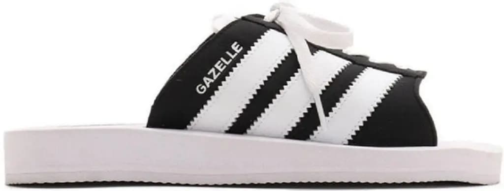 Dép Adidas Gazelle Beach "Core Black Footwear White" JQ7421 Dép Adidas Gazelle Beach "Core Black Footwear White" JQ7421