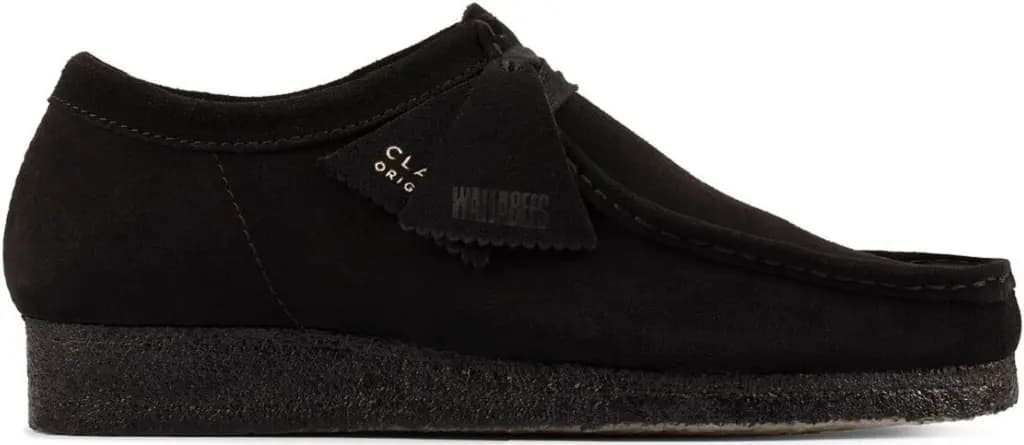 Giày Clarks Originals Wallabee "Black Suede" 26155519 Giày Clarks Originals Wallabee "Black Suede" 26155519