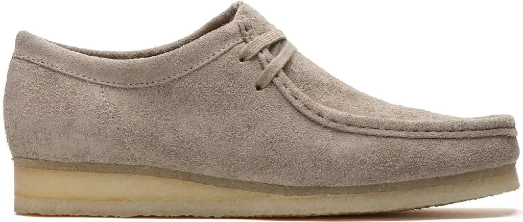 Giày Clarks Originals Wallabee 'Pale Grey' 26175711 Giày Clarks Originals Wallabee 'Pale Grey' 26175711
