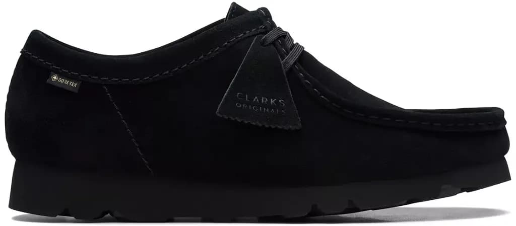 Giày Clarks Wallabee Gore-Tex 'Black Suede' 26149449 Giày Clarks Wallabee Gore-Tex 'Black Suede' 26149449