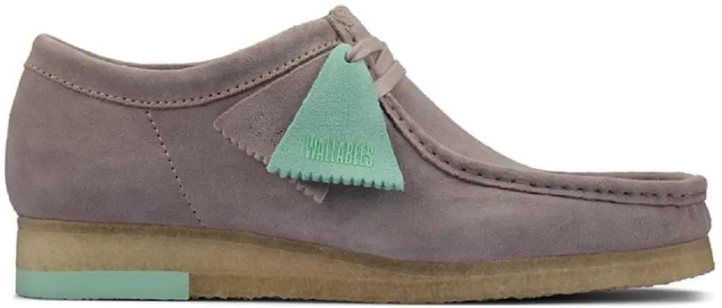 Giày Clarks Wallabee 'Grey Combination' 26160202 Giày Clarks Wallabee 'Grey Combination' 26160202