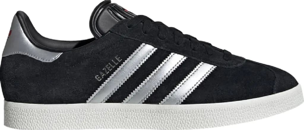 Giày Adidas Gazelle 'Black Silver Metallic' IF1826 Giày Adidas Gazelle 'Black Silver Metallic' IF1826