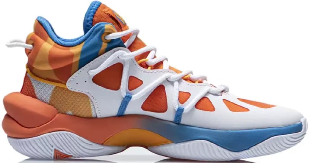 Giày Li-Ning Power 6 'White Orange Blue' YKBR036-41 Giày Li-Ning Power 6 'White Orange Blue' YKBR036-41