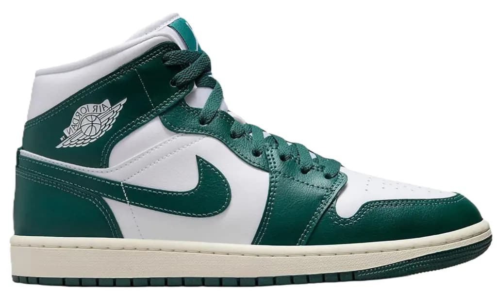 Giày Nike Air Jordan 1 Mid 'Green Sail' BQ6472-133 Giày Nike Air Jordan 1 Mid 'Green Sail' BQ6472-133