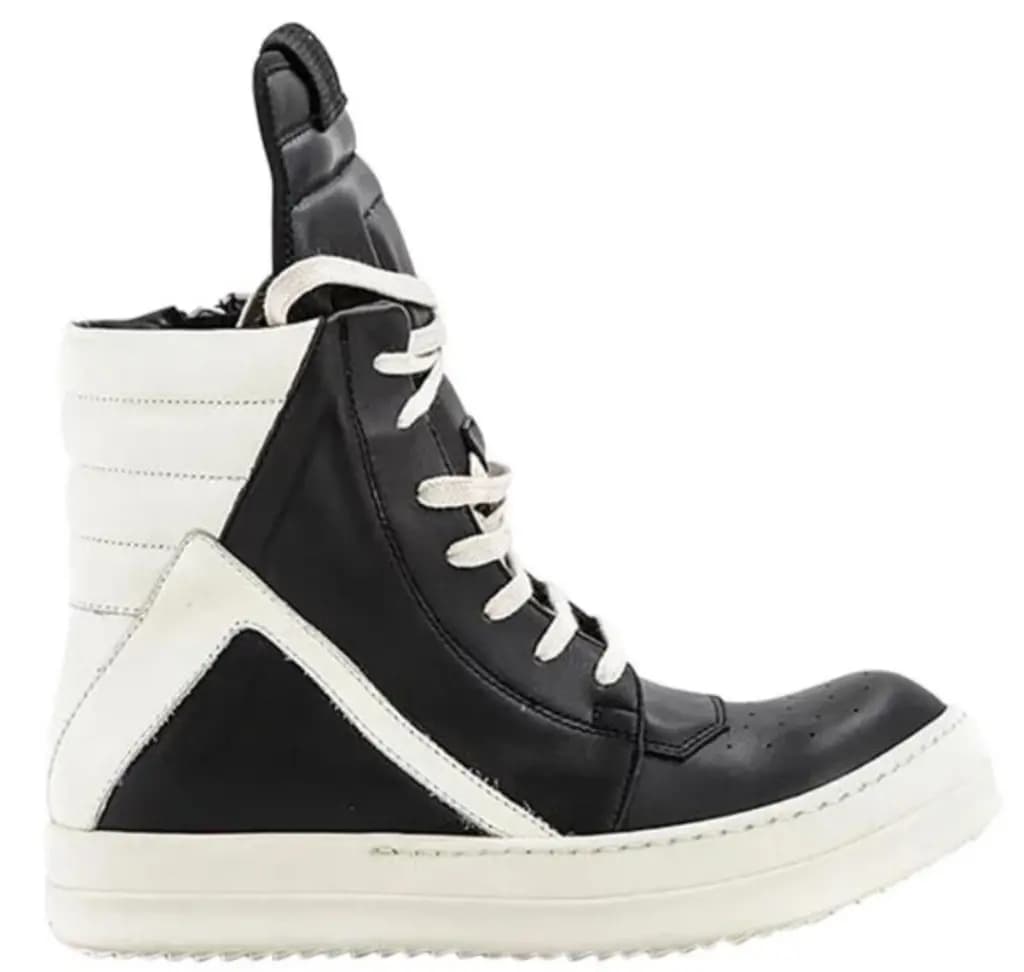 Giày Rick Owens Geobasket 'Black White' RU20F3894LPO-911 Giày Rick Owens Geobasket 'Black White' RU20F3894LPO-911