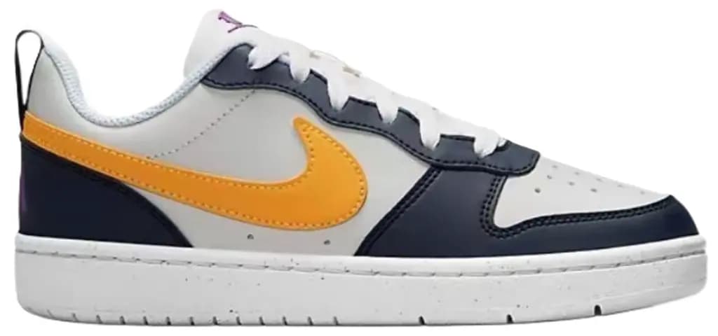 Giày Nike Court Borough Low Recraft 'White Navy Gold' HJ3482-071 Giày Nike Court Borough Low Recraft 'White Navy Gold' HJ3482-071