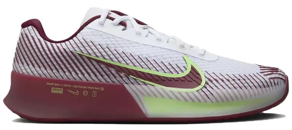 Giày Nike Court Air Zoom Vapor 11 'White Team Red' DR6966-104 Giày Nike Court Air Zoom Vapor 11 'White Team Red' DR6966-104