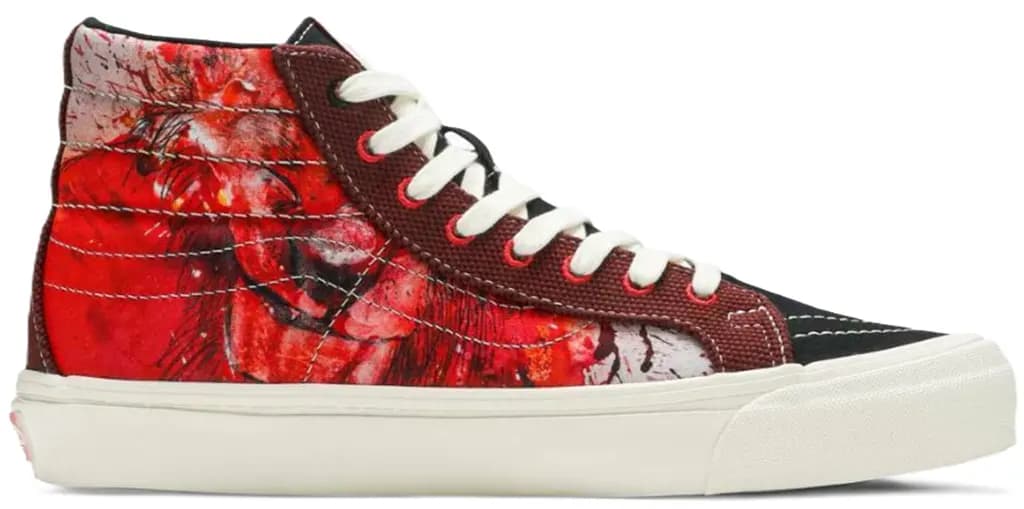 Giày Vans OG SK8‑Hi LX x Ralph Steadman 'Lion' VN0A45JLVQU Giày Vans OG SK8‑Hi LX x Ralph Steadman 'Lion' VN0A45JLVQU