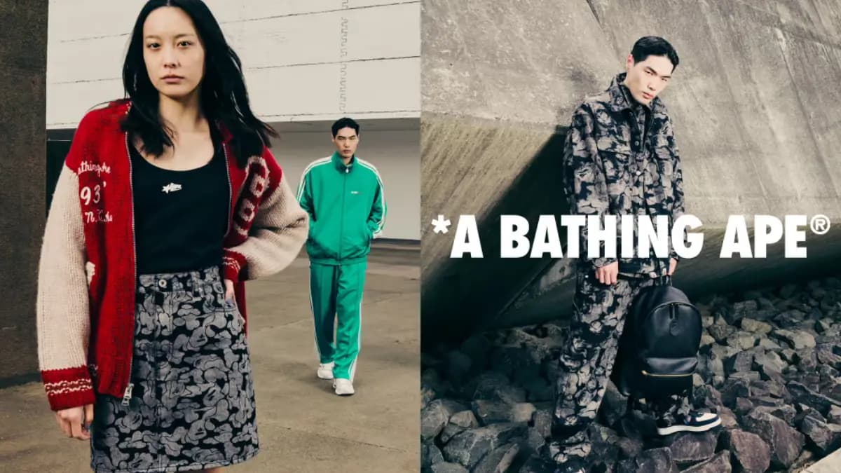 BAPE trở lại đầy sôi động với lookbook Thu/Đông 2024 BAPE trở lại đầy sôi động với lookbook Thu/Đông 2024