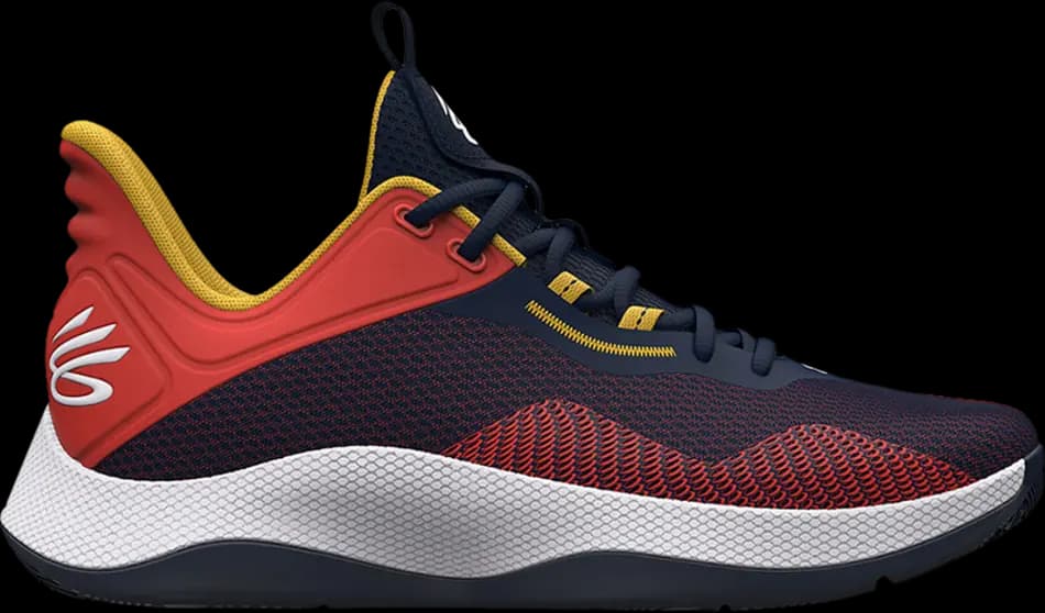 Giày Under Armour Curry HOVR 'Navy Orange' 3025636-400 Giày Under Armour Curry HOVR 'Navy Orange' 3025636-400