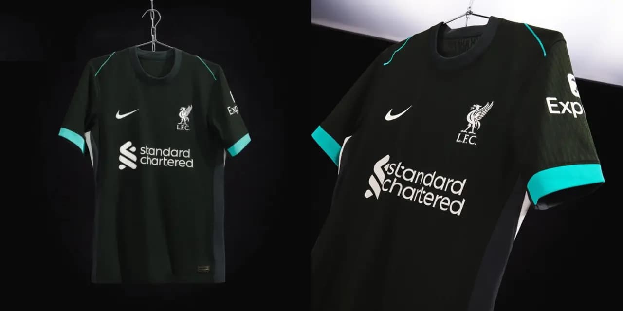Áo đấu sân khách 2024/25 của Liverpool tưởng nhớ thảm họa Hillsborough Áo đấu sân khách 2024/25 của Liverpool tưởng nhớ thảm họa Hillsborough