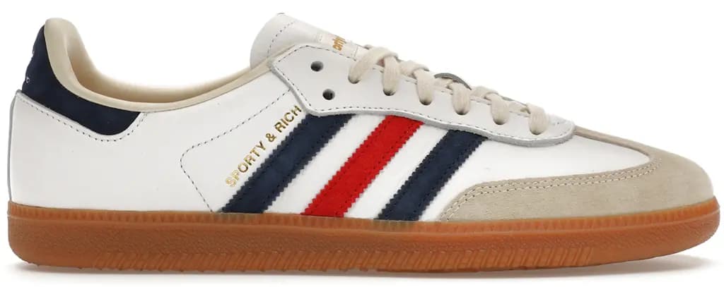 Giày Adidas Samba OG Sporty & Rich USA 'White' IH8338 Giày Adidas Samba OG Sporty & Rich USA 'White' IH8338