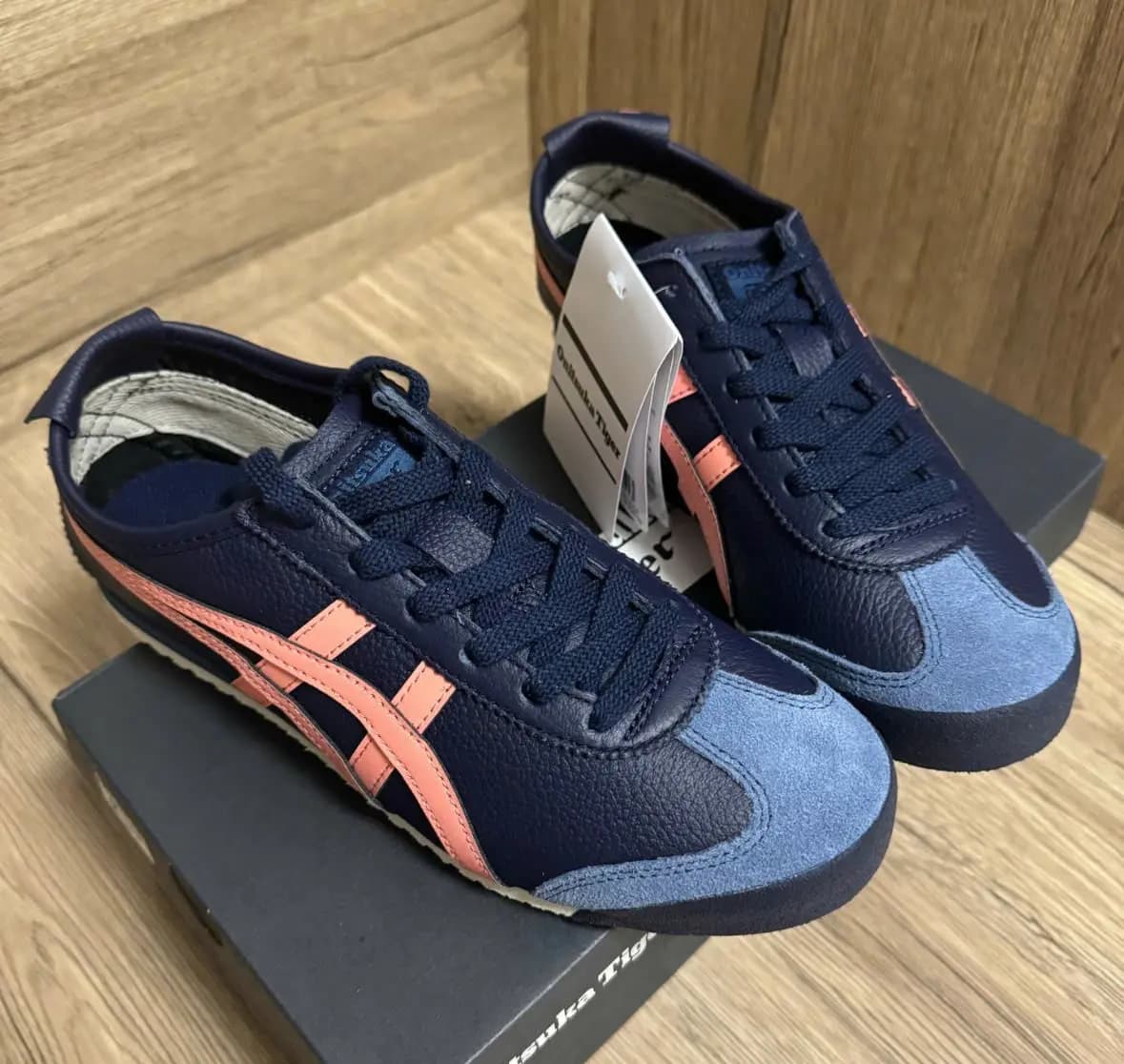 Giày Onitsuka Tiger Mexico 66 'Peacoat Guava' 1183A201-409 Giày Onitsuka Tiger Mexico 66 'Peacoat Guava' 1183A201-409