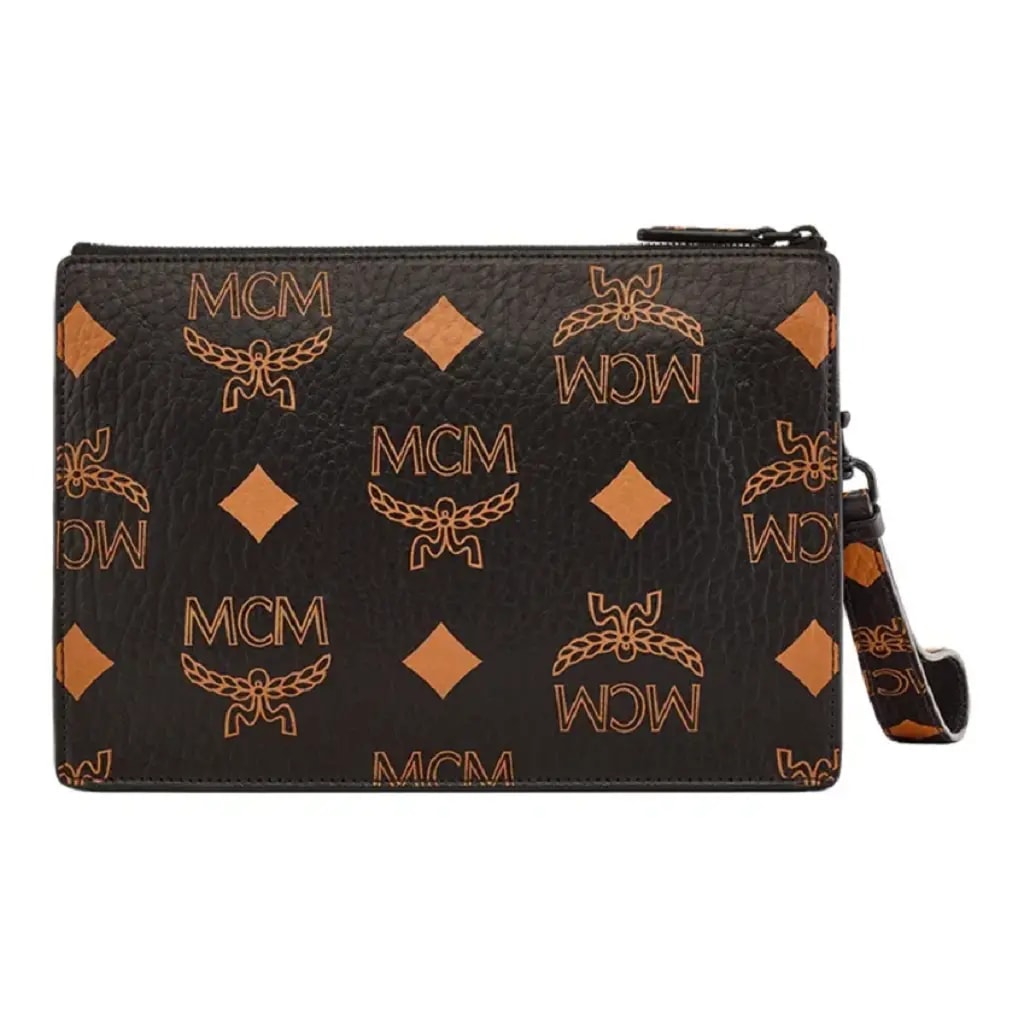 Ví MCM Wristlet Zip Pouch 'Black' MYZDATA01BK001 Ví MCM Wristlet Zip Pouch 'Black' MYZDATA01BK001