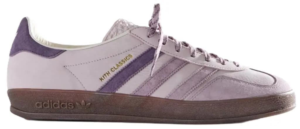 Giày Adidas Classics Gazelle x Kith 'Ash Purple' KC-AOGISP-PLG Giày Adidas Classics Gazelle x Kith 'Ash Purple' KC-AOGISP-PLG