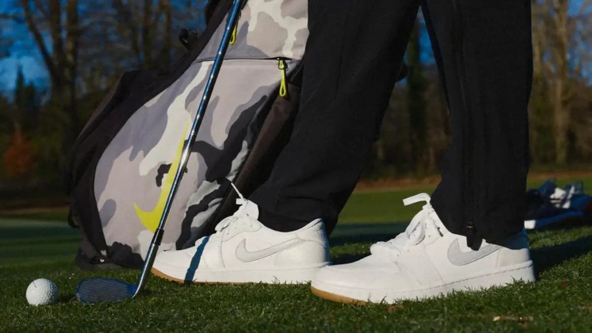 Sức hút khó cưỡng của Air Jordan 1 Golf trên sân Sức hút khó cưỡng của Air Jordan 1 Golf trên sân