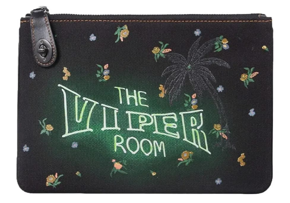 Túi Coach Viper Room Turnlock Pouch 51231-V5BLK Túi Coach Viper Room Turnlock Pouch 51231-V5BLK