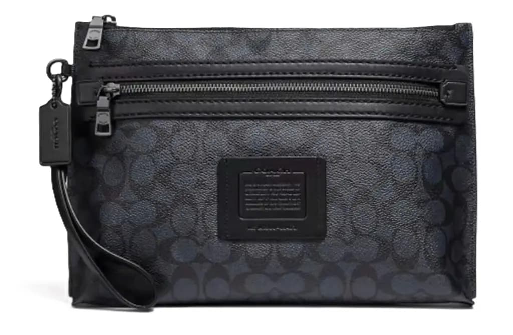 Túi Coach Signature Canvas Academy Pouch 'Midnight' 69473-MID Túi Coach Signature Canvas Academy Pouch 'Midnight' 69473-MID