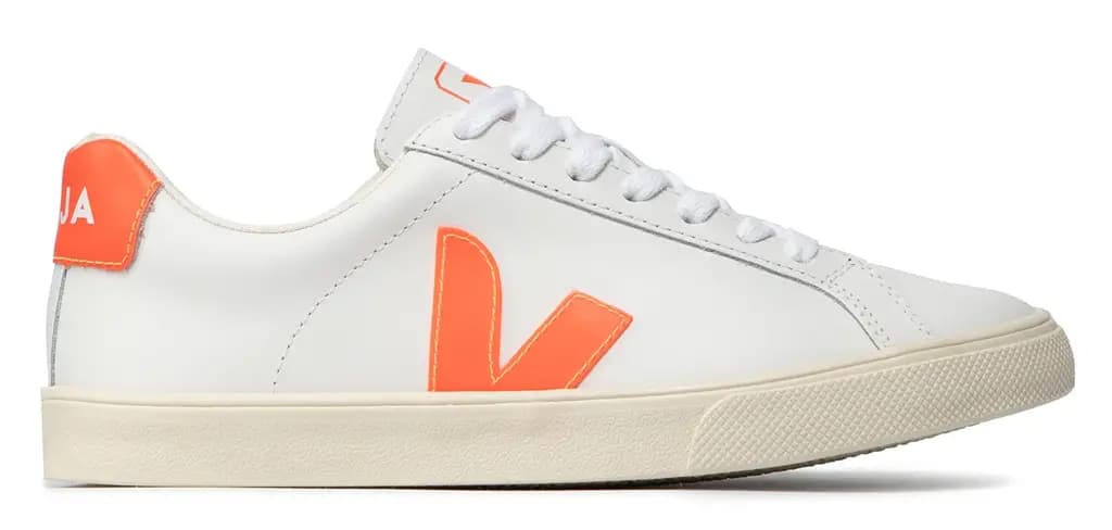 Giày Veja Esplar Lace-Up 'White Orange Flou' EO022213 Giày Veja Esplar Lace-Up 'White Orange Flou' EO022213