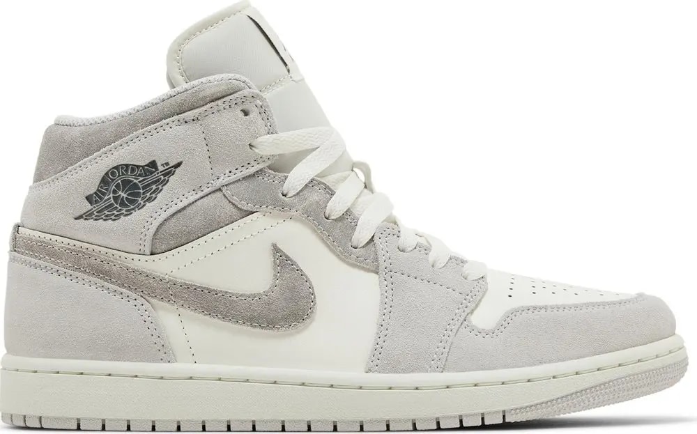 Giày Nike Air Jordan 1 Mid SE 'Neutral Grey Sail' FQ7720-002 — kich-thuoc: 40 Giày Nike Air Jordan 1 Mid SE 'Neutral Grey Sail' FQ7720-002 — kich-thuoc: 40