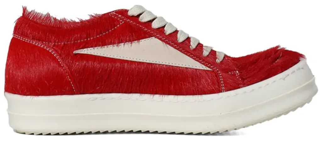 Giày Rick Owens Calfskin 'Red' RO01D2888LHLLVS-311 Giày Rick Owens Calfskin 'Red' RO01D2888LHLLVS-311