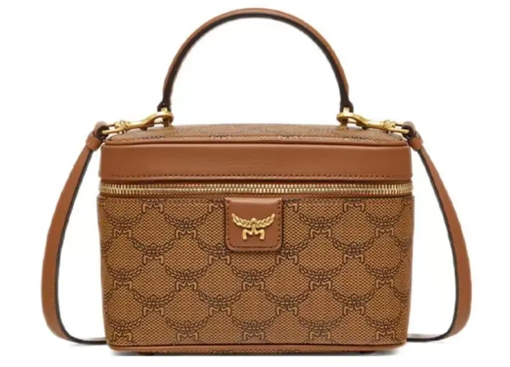 Túi MCM Small Himmel Vanity Case 'Cognac' MWRESAC02CO001 Túi MCM Small Himmel Vanity Case 'Cognac' MWRESAC02CO001