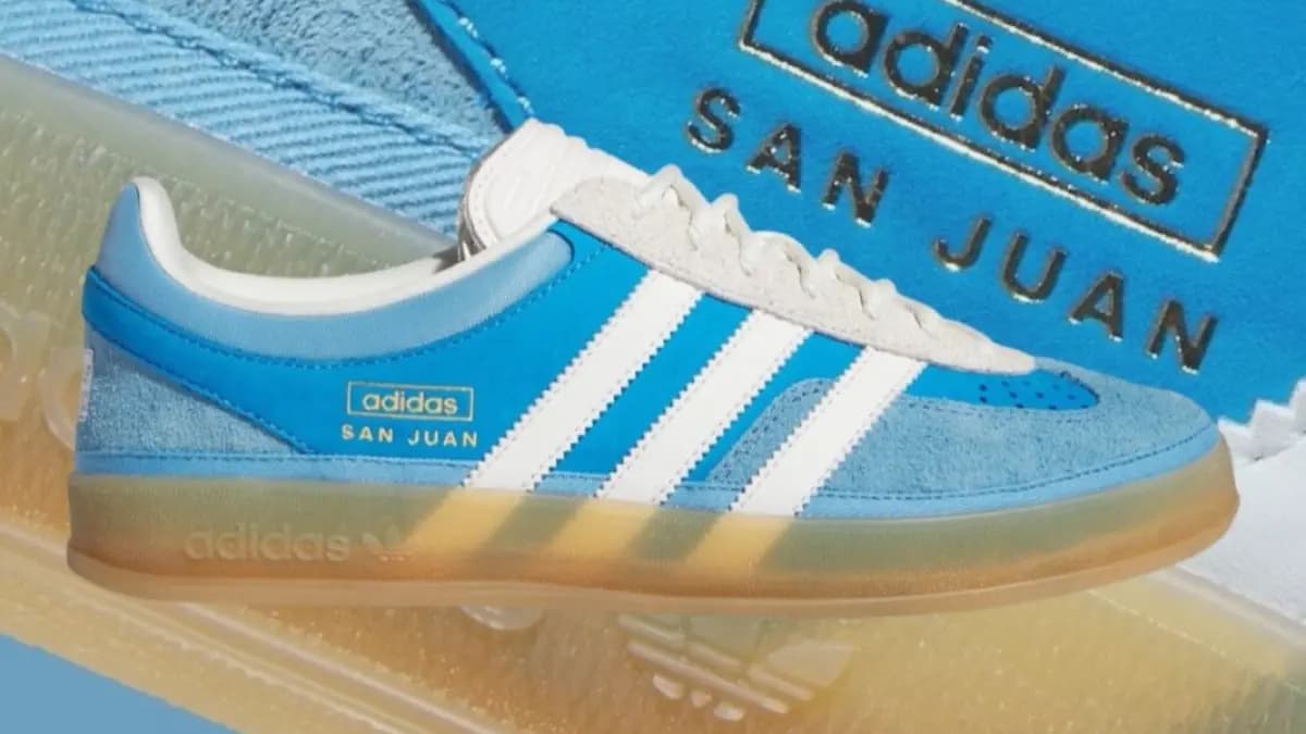 Bad Bunny lại "chinh phục" giới sneaker với San Juan Gazelle Bad Bunny lại "chinh phục" giới sneaker với San Juan Gazelle