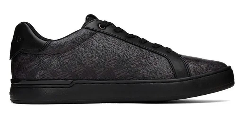 Giày Coach Leather Low Top Lace-up 'Black' CG999_CQGY Giày Coach Leather Low Top Lace-up 'Black' CG999_CQGY