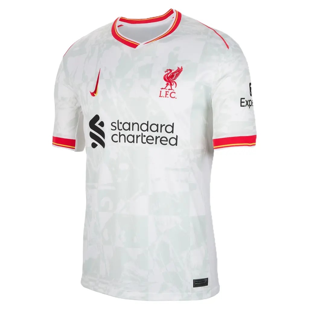 Áo Nike Liverpool 3rd Jersey 24/25 'White' FQ2030-101 — kich-thuoc: S Áo Nike Liverpool 3rd Jersey 24/25 'White' FQ2030-101 — kich-thuoc: S
