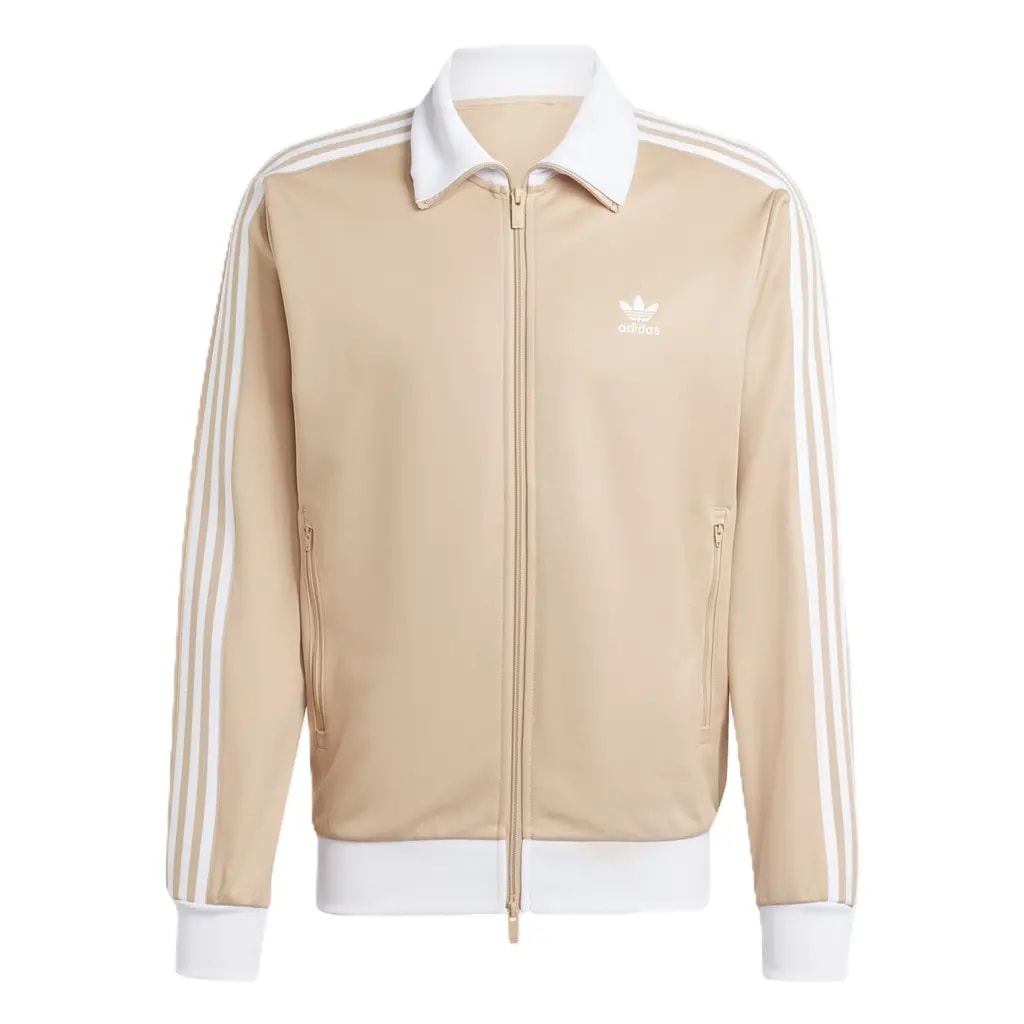 Áo Adidas Adicolor Classics Beckenbauer 'Beige' IZ1858 — kich-thuoc: L Áo Adidas Adicolor Classics Beckenbauer 'Beige' IZ1858 — kich-thuoc: L