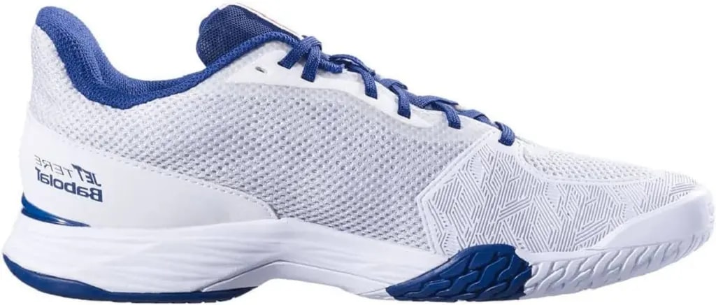 Giày Babolat Jet Tere All Court 'White Blue' 30S23649-1005 — kich-thuoc: 40.5 Giày Babolat Jet Tere All Court 'White Blue' 30S23649-1005 — kich-thuoc: 40.5