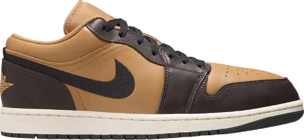 Giày Nike Air Jordan 1 Low SE 'Flax Baroque Brown' HQ3603-201 Giày Nike Air Jordan 1 Low SE 'Flax Baroque Brown' HQ3603-201