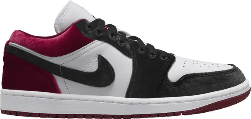 Giày Nike Air Jordan 1 Low SE 'Velvet Black Toe' FZ3242-001 — kich-thuoc: 36.5 Giày Nike Air Jordan 1 Low SE 'Velvet Black Toe' FZ3242-001 — kich-thuoc: 36.5