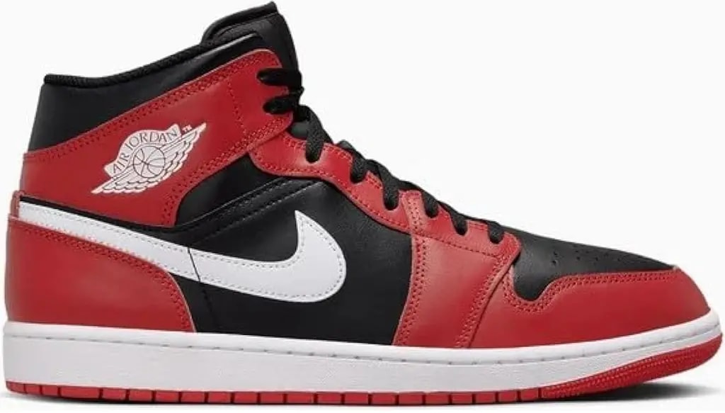 Giày Nike Air Jordan 1 Mid 'Black Gym Red White' DQ8426-061 — kich-thuoc: 40.5 Giày Nike Air Jordan 1 Mid 'Black Gym Red White' DQ8426-061 — kich-thuoc: 40.5