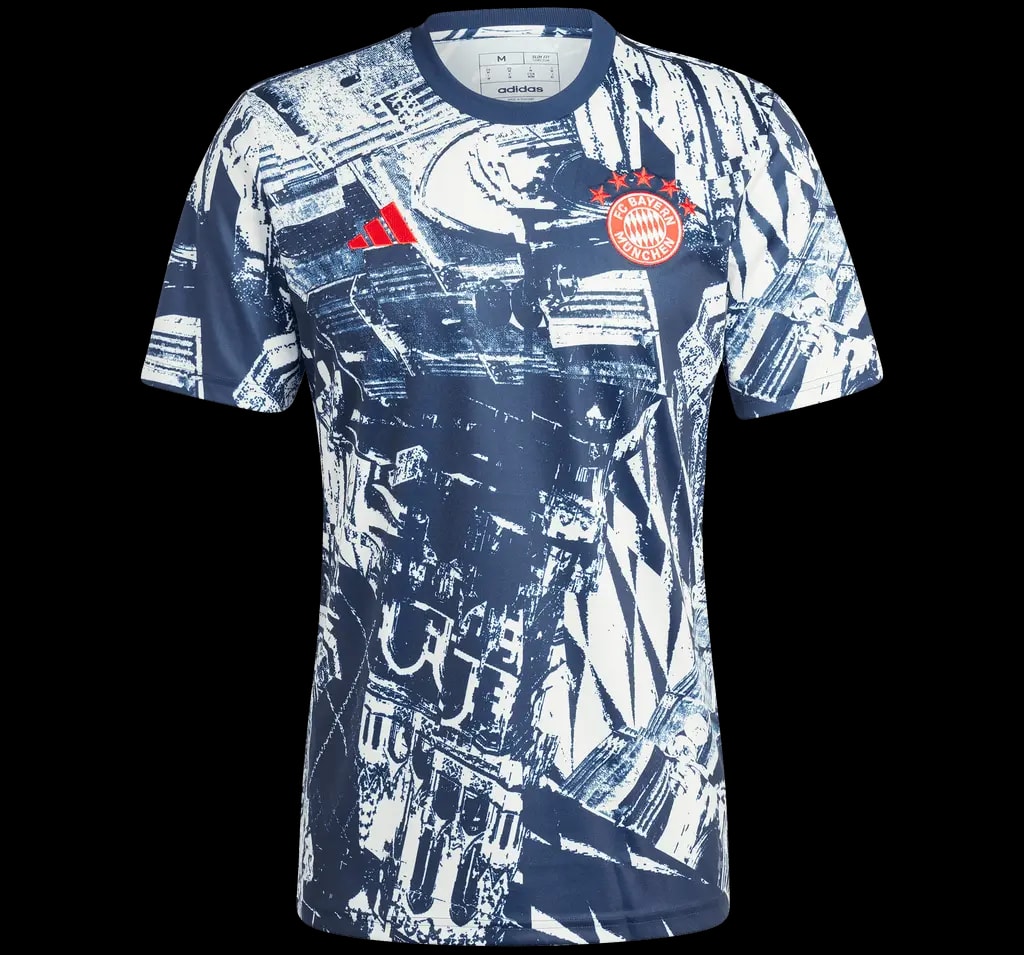 Áo Adidas FC Bayern Munich Pre-Match Jersey 'Night Indigo' IQ0614 — kich-thuoc: L Áo Adidas FC Bayern Munich Pre-Match Jersey 'Night Indigo' IQ0614 — kich-thuoc: L
