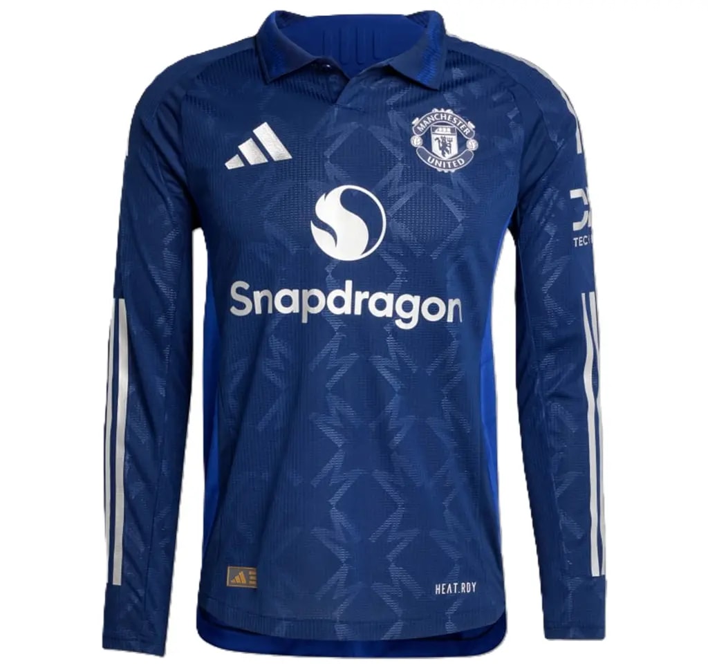 Áo Adidas Manchester United 24/25 Away Jersey 'Night Indigo' IT1982 — kich-thuoc: L Áo Adidas Manchester United 24/25 Away Jersey 'Night Indigo' IT1982 — kich-thuoc: L