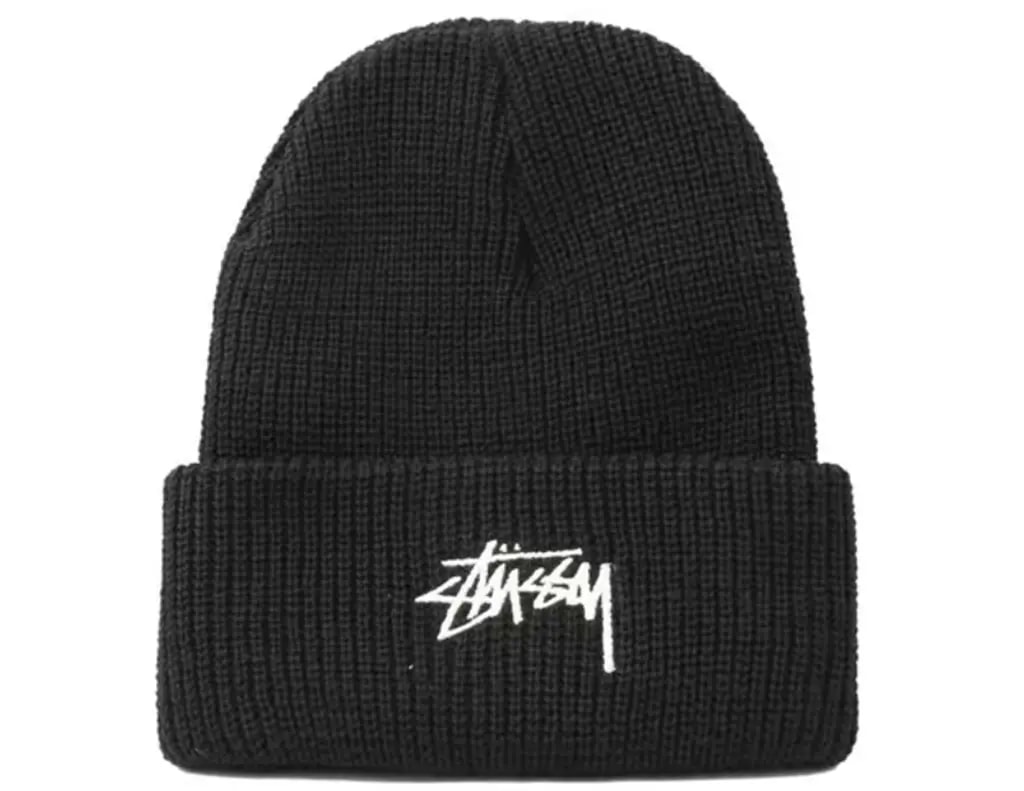 Mũ Stussy Stock Cuff Beanie 'Black' 132953 Mũ Stussy Stock Cuff Beanie 'Black' 132953