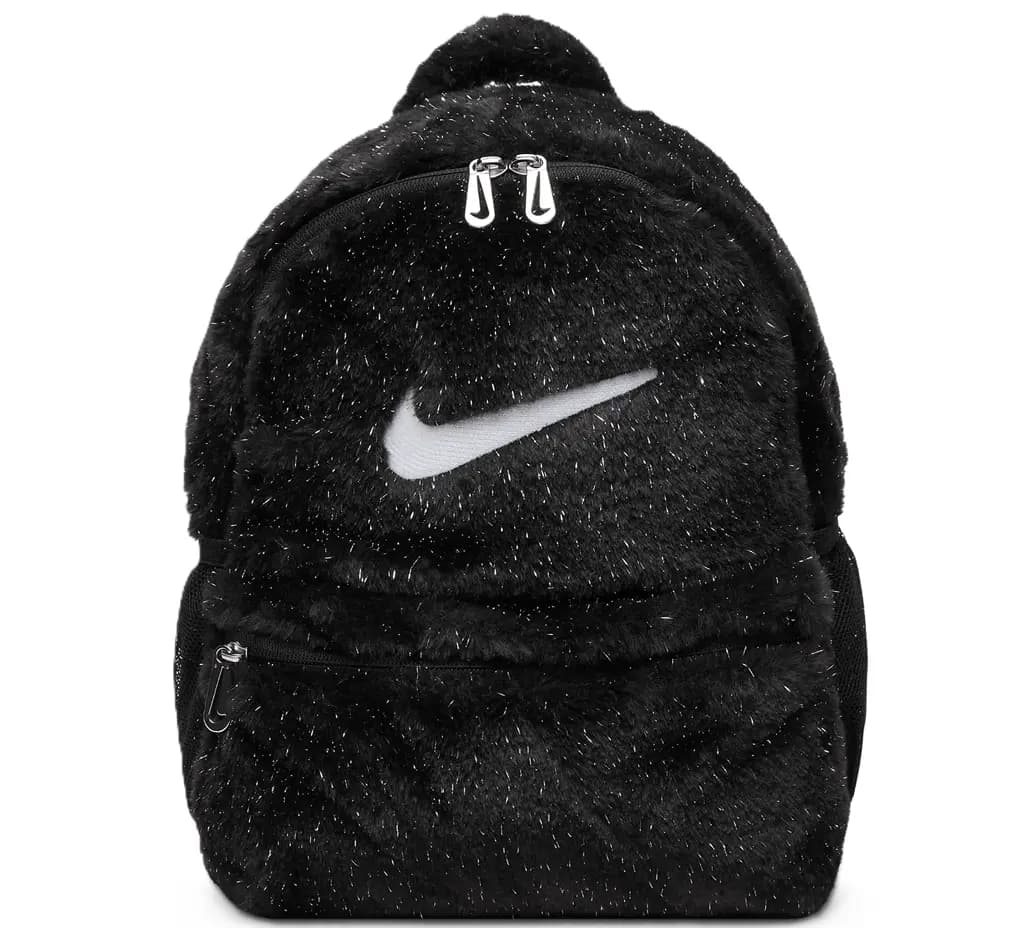 Balo Nike Older Faux Fur Backpack 'Black' FZ1330-010 Balo Nike Older Faux Fur Backpack 'Black' FZ1330-010