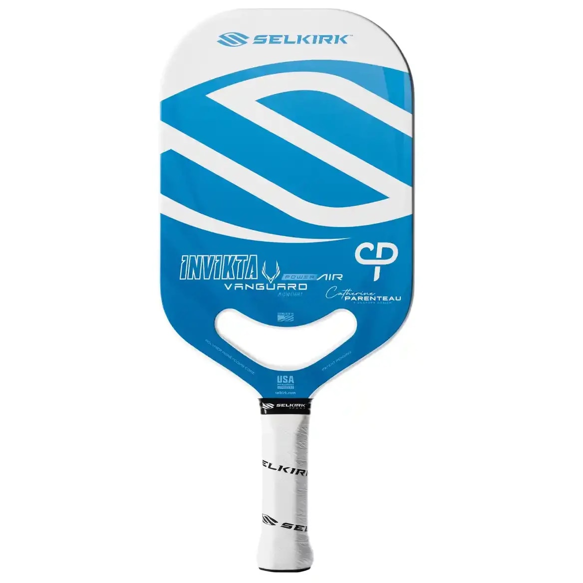 Vợt Pickleball Selkirk Catherine VANGUARD Power Air 'Blue' — kich-thuoc: 13mm Vợt Pickleball Selkirk Catherine VANGUARD Power Air 'Blue' — kich-thuoc: 13mm