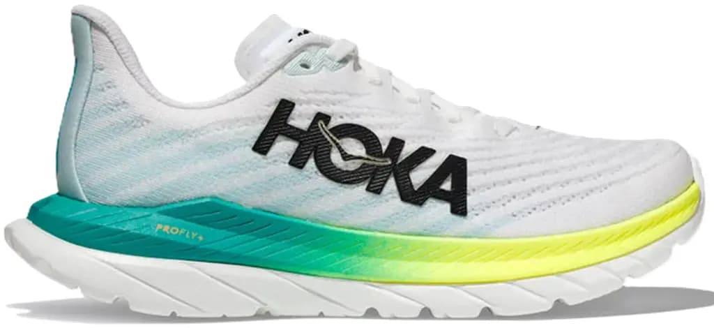 Giày Hoka One One Mach 5 'White Blue Glass' 1127894-WBGL Giày Hoka One One Mach 5 'White Blue Glass' 1127894-WBGL
