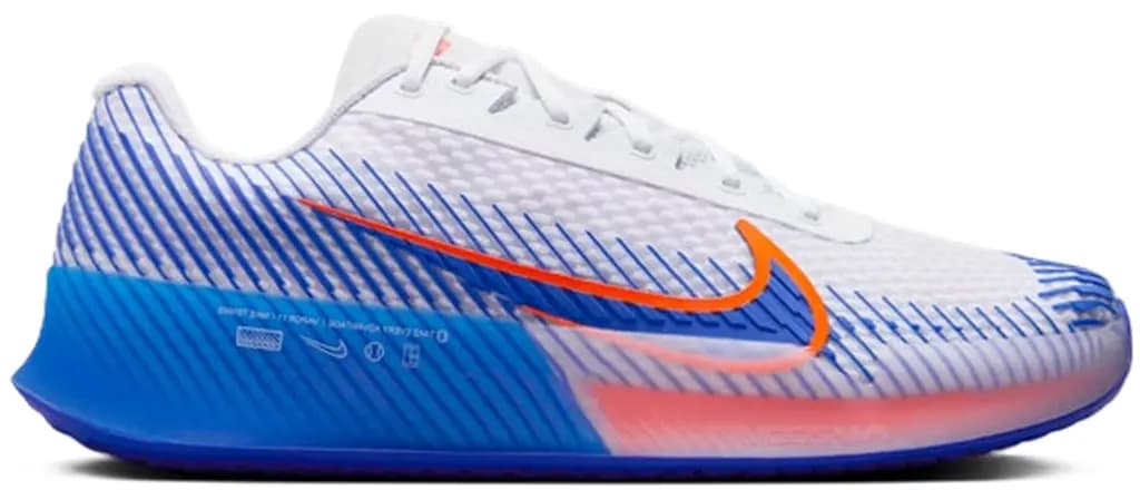 Giày Nike Court Air Zoom Vapor 11 'White Crimson' DR6966-105 Giày Nike Court Air Zoom Vapor 11 'White Crimson' DR6966-105