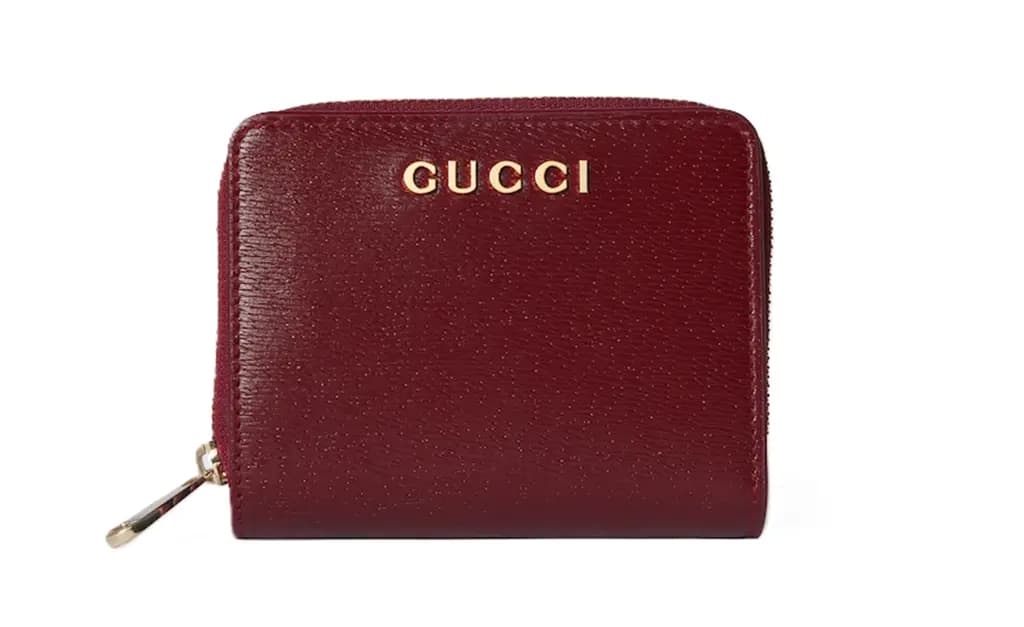 Ví Gucci Mini Wallet With Script 'Rosso Ancora' 772639-0OP0T-6207 Ví Gucci Mini Wallet With Script 'Rosso Ancora' 772639-0OP0T-6207