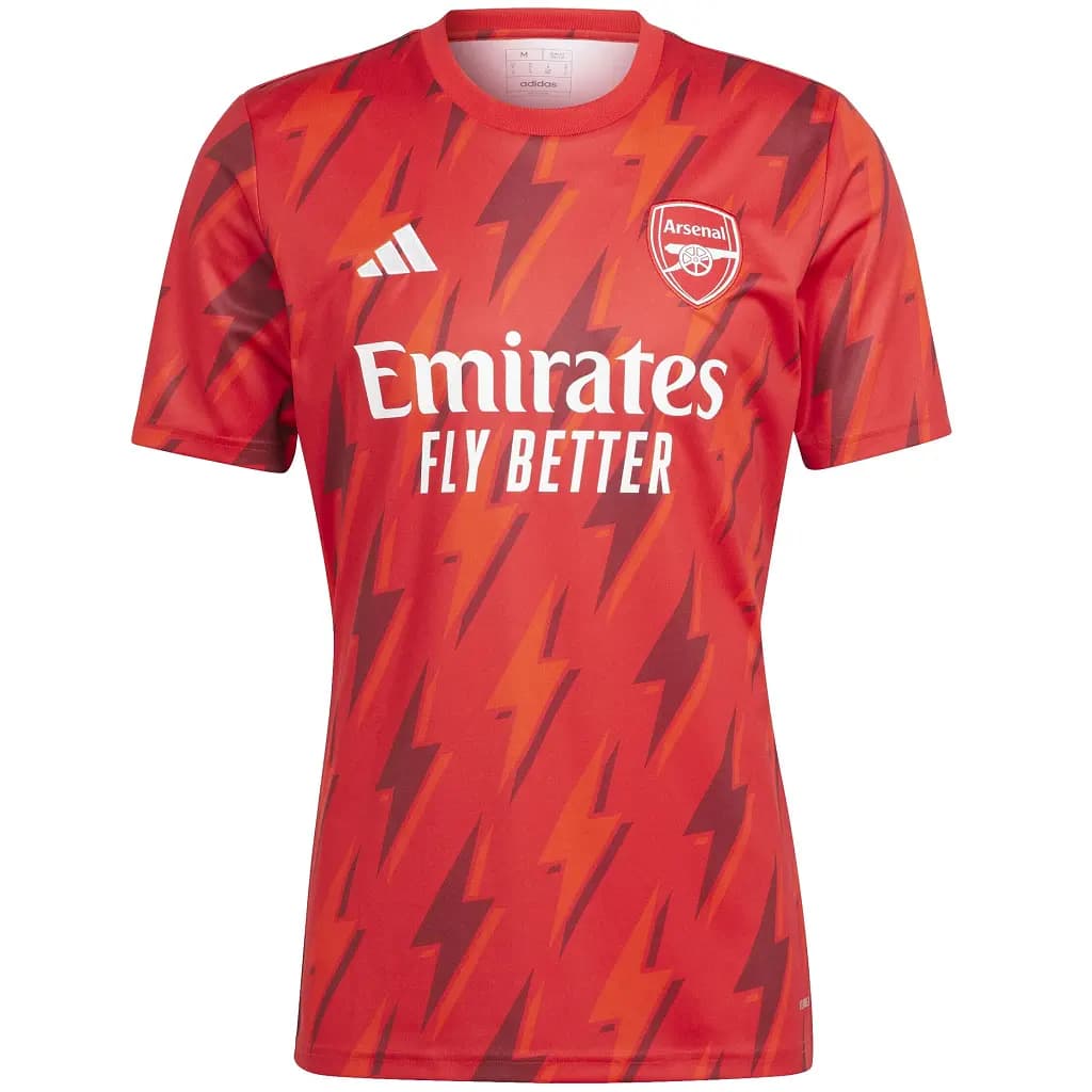 Áo Adidas Arsenal FC 23/24 Pre-Match Jersey 'Red' HZ2193 Áo Adidas Arsenal FC 23/24 Pre-Match Jersey 'Red' HZ2193