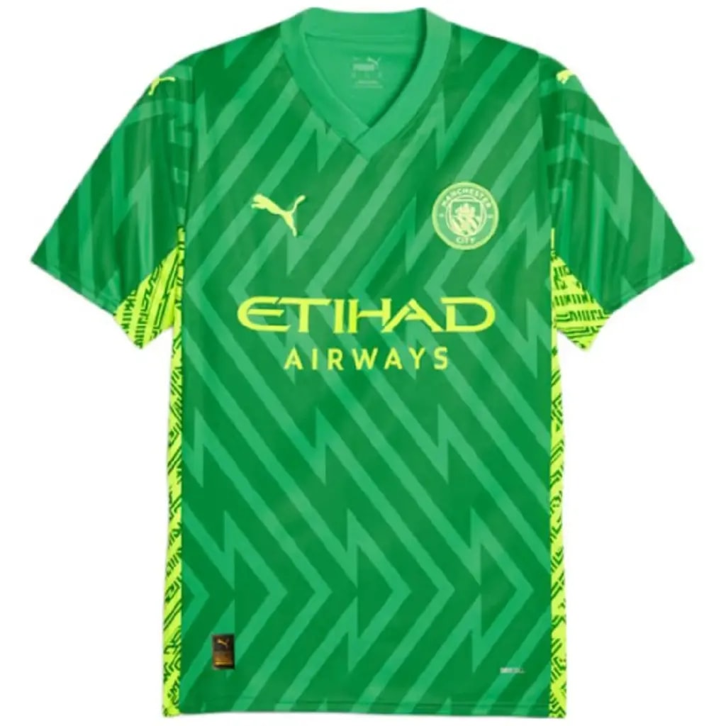 Áo Puma Manchester City Goalkeeper Shirt 'Green' 770471-97 — kich-thuoc: M Áo Puma Manchester City Goalkeeper Shirt 'Green' 770471-97 — kich-thuoc: M