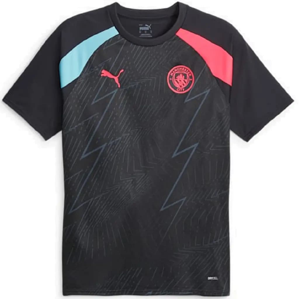 Áo Puma Manchester City Pre-match Jersey 'Black' 772844-14 Áo Puma Manchester City Pre-match Jersey 'Black' 772844-14
