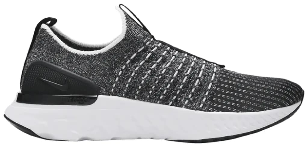 Giày Nike React Phantom Run Flyknit 2 'Black Grey' CJ0277-003 Giày Nike React Phantom Run Flyknit 2 'Black Grey' CJ0277-003