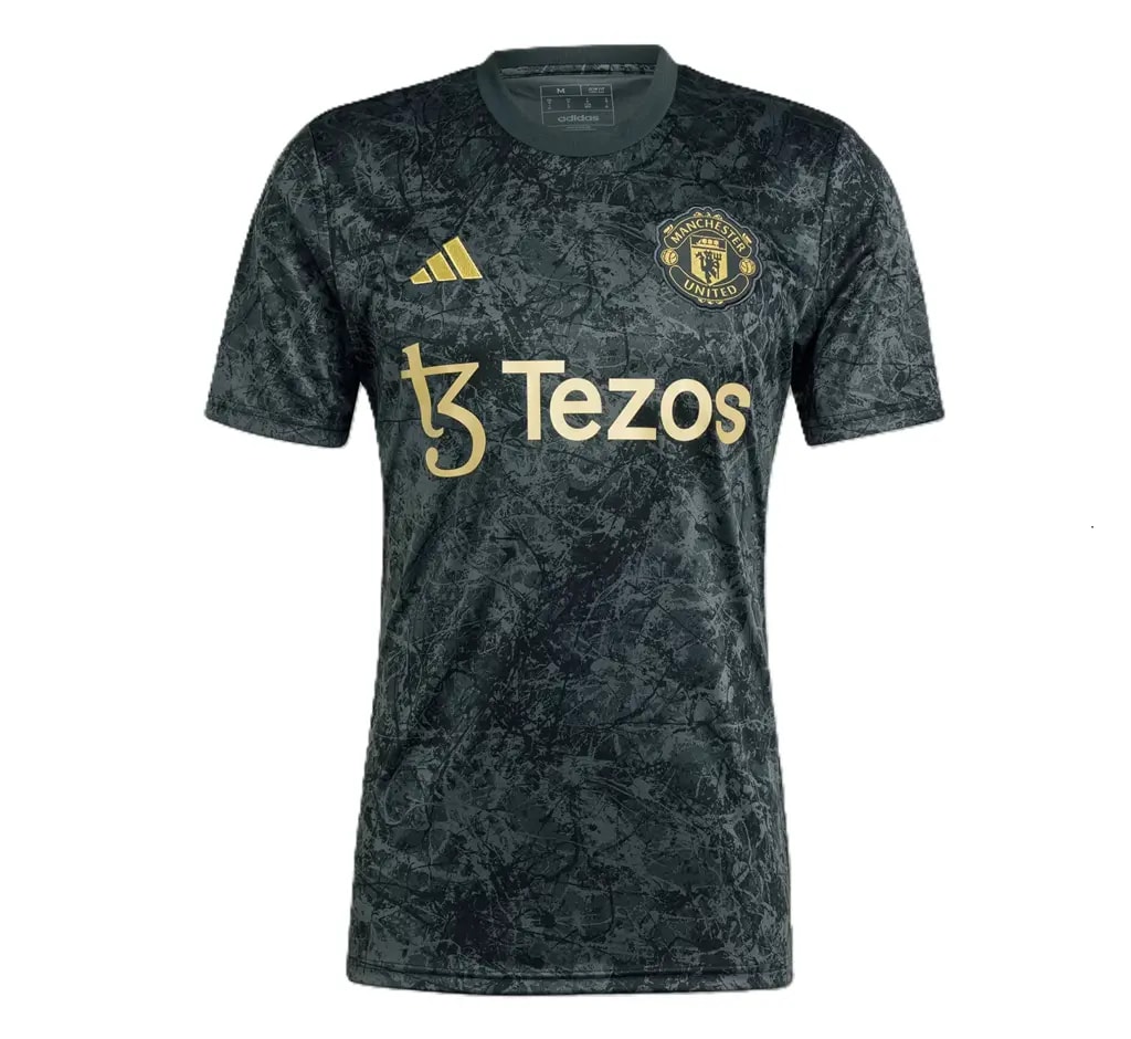 Áo Adidas Manchester United Pre-Match 'Stone Roses' IQ1566 — kich-thuoc: L Áo Adidas Manchester United Pre-Match 'Stone Roses' IQ1566 — kich-thuoc: L