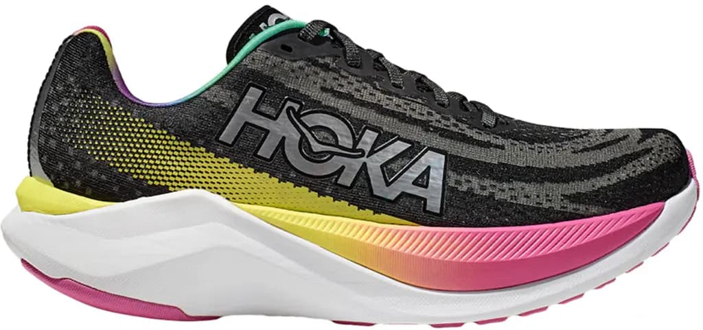 Giày Hoka One One Mach X 'Black Silver Multi-Color' 1141450-BKSV Giày Hoka One One Mach X 'Black Silver Multi-Color' 1141450-BKSV