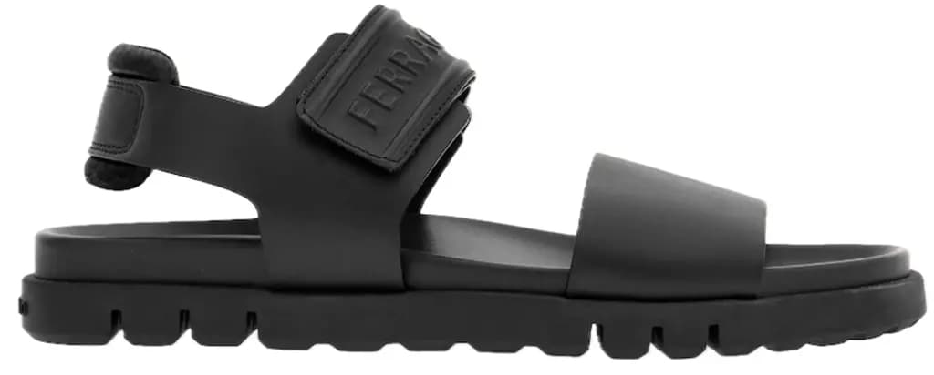 Dép Salvatore Ferragamo Sandal 'Black' 027195-772590 Dép Salvatore Ferragamo Sandal 'Black' 027195-772590