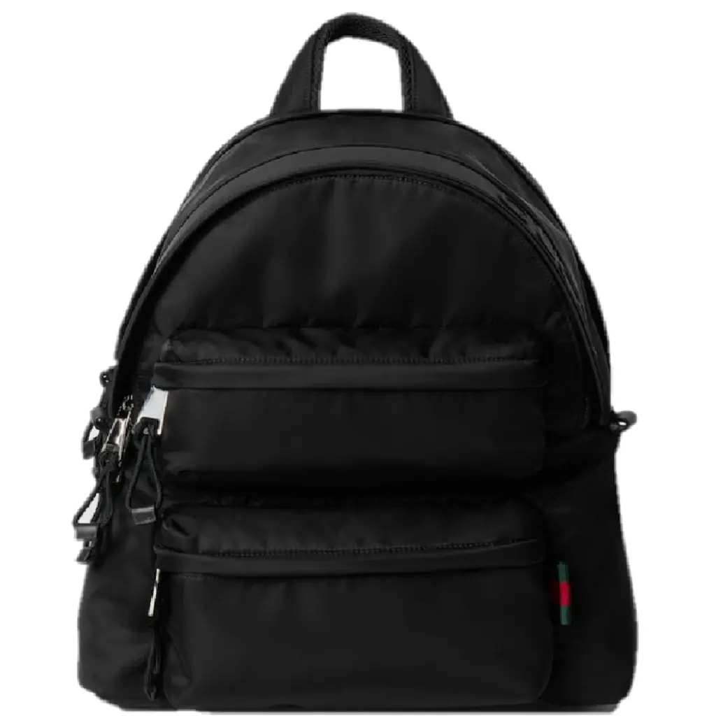 Balo Gucci Medium With Gucci Logo 'Black' 800265-FADR6-1058 Balo Gucci Medium With Gucci Logo 'Black' 800265-FADR6-1058